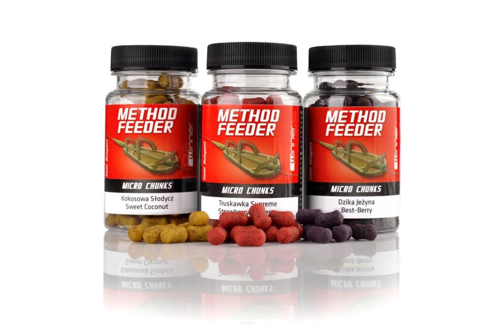 Dumbells Micro Chunks 8mm Winner Method Feeder - Halibut