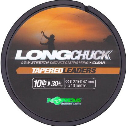 Strzałówka Korda LongChuck Tapered Leaders 10-30lb/0.27-0.47mm