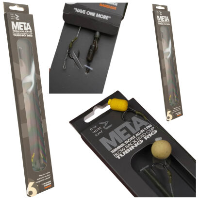 Przypon One More Cast Surrender All-In-1 Rigs Blend Tubing Blow Back Rig Horseshoe Barbless - 6