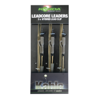Leadcore Korda Leaders Hybrid Lead Clip Weed/Silt - 2