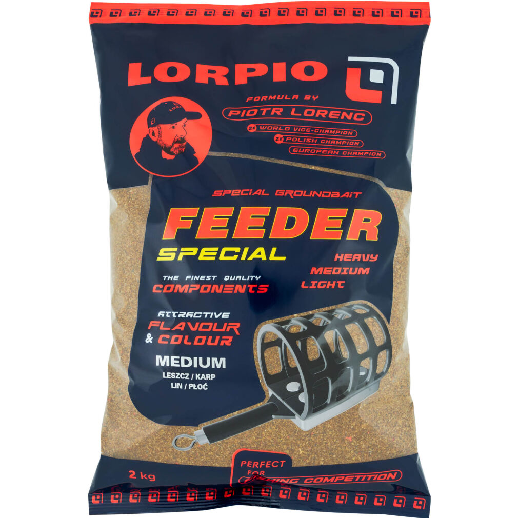 Zanęta Lorpio Feeder Medium 2000g