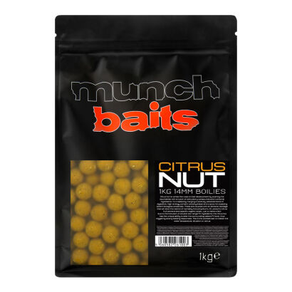 Kulki zanętowe Munch Baits 14mm - Citrus Nut 1kg