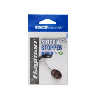 Stopery Flagman Stopper silicon black - S