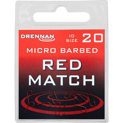 Haczyki Drennan Red Match - 20