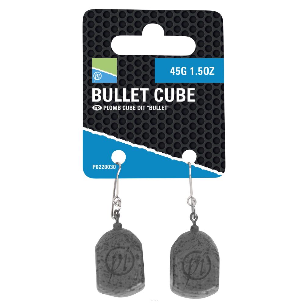 Ciężarki Preston Bullet Cube - 45g