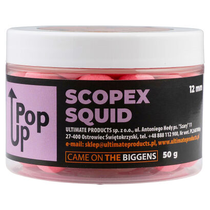 Kulki Ultimate Products Scopex Squid Pop-ups 12mm