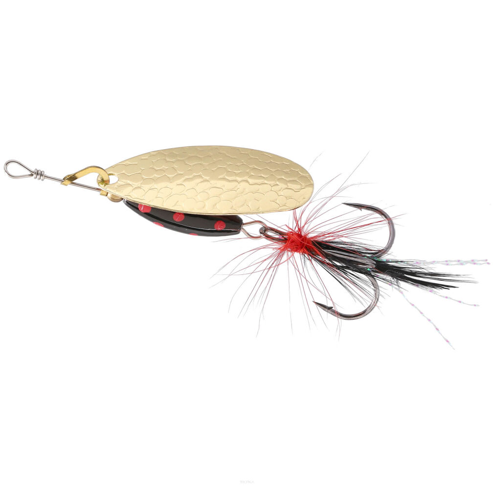 Błystka Obrotowa Mikado M Grub - 4 Złota / Black Tiger