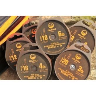 Przypony Guru LWGF Feeder Special Rigs 100cm 0.17mm - 10 - 2