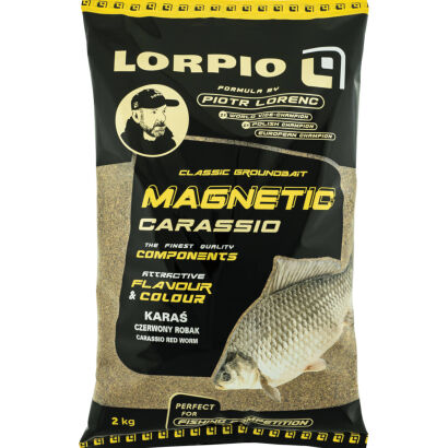 Zanęta Lorpio Magnetic Carassio Red Worm 2000g