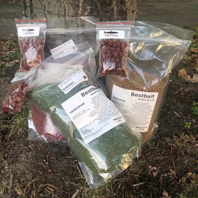 Pellet zanętowy Best Bait 2mm - Ośmiornica-kał 1kg