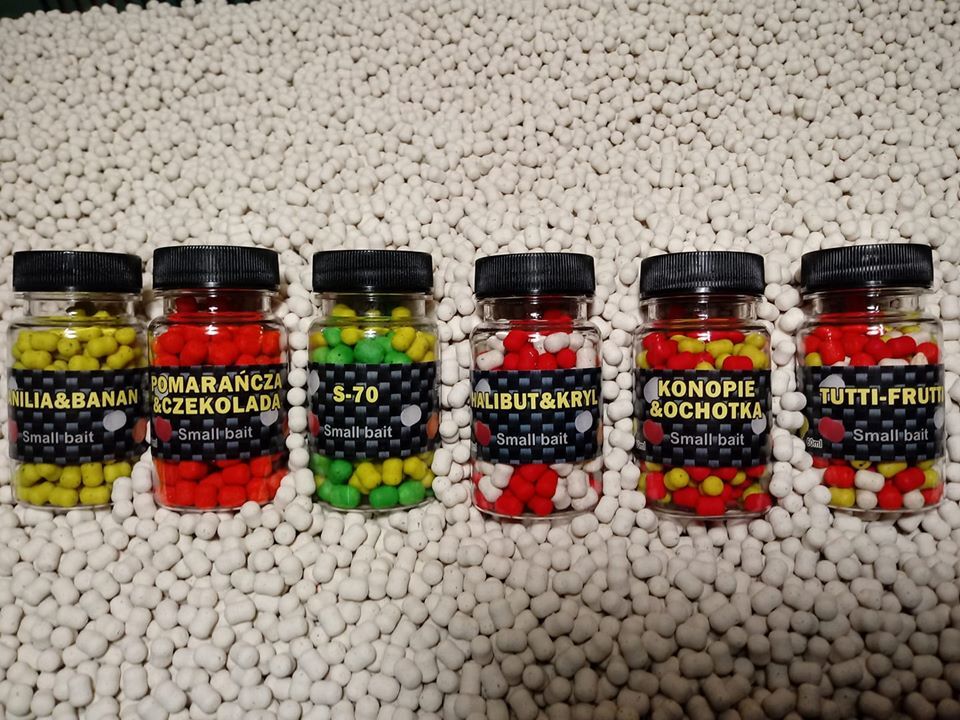 Dumbells MC Karp Small Bait 4mm - Pomarańcz&Czekolada