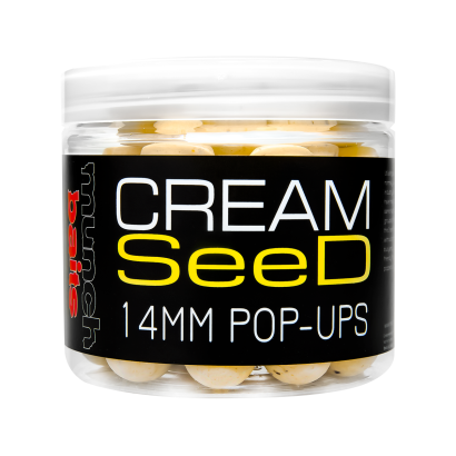 Pop Ups Munch Baits - Cream Seed - 18mm