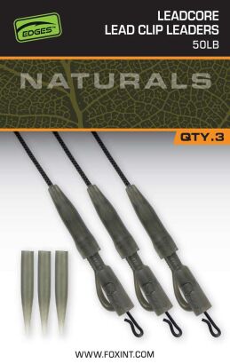 Leadcore Fox  Naturals Leadcore PG Lead Clip Leaders