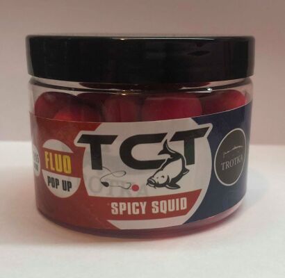 Kulki pływające TCT Pop up - Spicy Squid 15/12mm