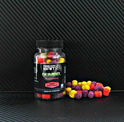 Dumbells Feeder Bait 8mm - Truskawka