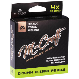 Plecionka Mikado M Craft Braid 0.08mm/4.51kg/150m Fluo - 3