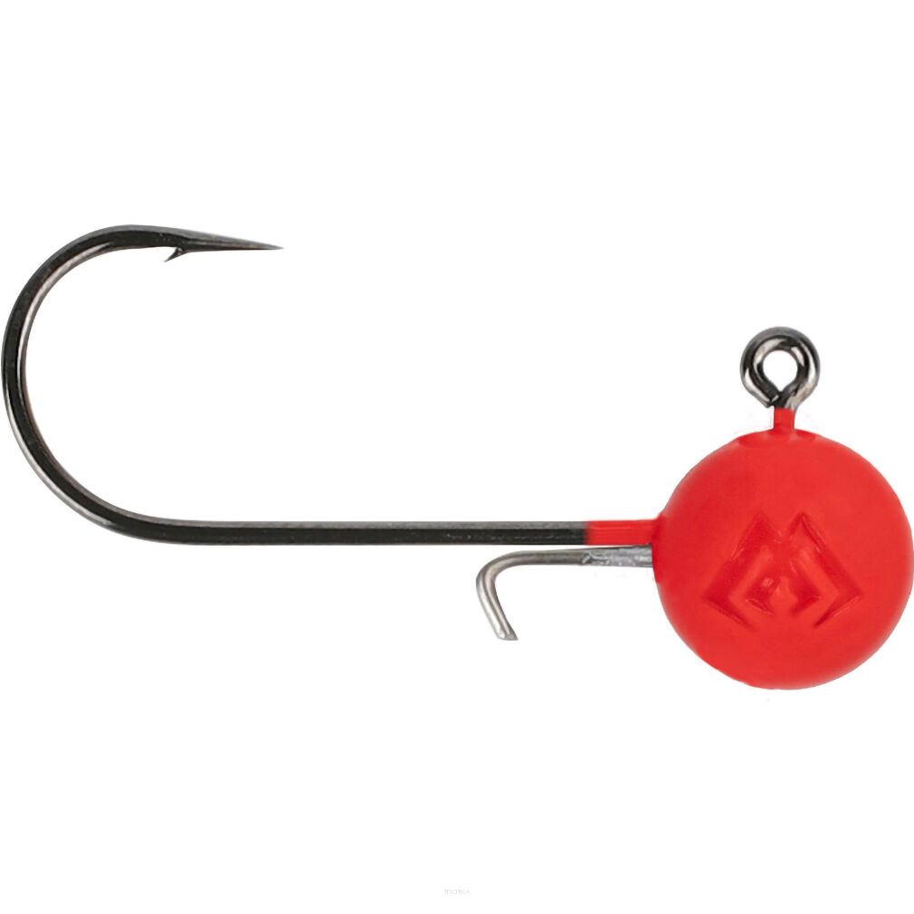 Główki Jigowe Mikado Jaws Classic Eco Uv Pomarańczowa 20g 3/0