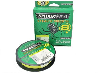 SpiderWire Strealth Smooth x8 0.23mm 23.6kg 150m Hi-Vis Yellow