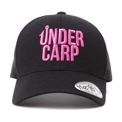 Czapka Trucker z Siatką Czarna Girl Under Carp