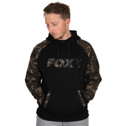 Bluza Fox Black/Camo Raglan Hoodie rozm. XXXL