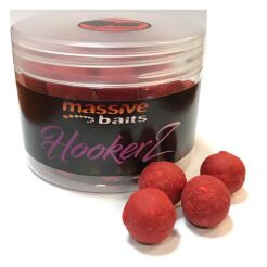 Kulki haczykowe Massive Baits Karpiowe Hookerz - Strawberry Bergamotta