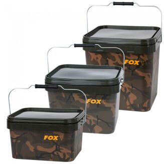 Wiadro FOX Camo Square Bucket 10l