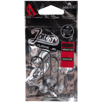 Główki Jigowe Mikado Jaws Classic 20g 4/0 Bn