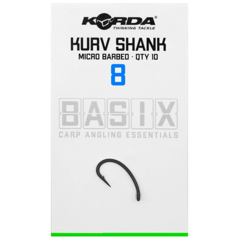 Haczyki Korda Basix Kurv Barbed - 8