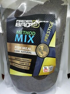 Zanęta Feeder Bait Prestige - Fish Meal Dark Natural 800g - 2