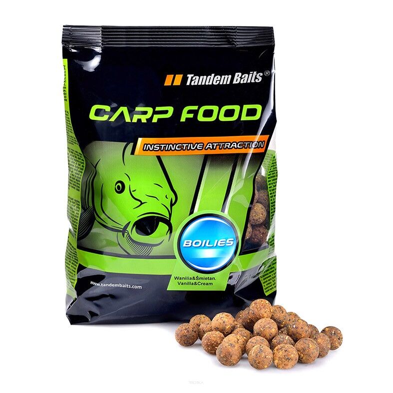 Kulki zanętowe Tandem Baits Carp Food 18mm/1kg Słodka Kukurydza