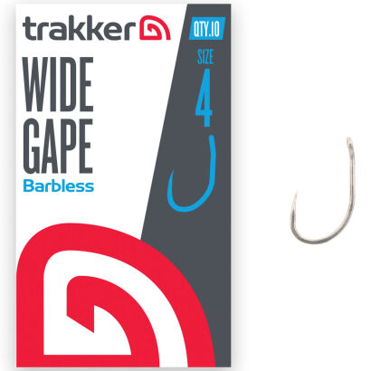 Haczyki Trakker Wide Gape Hooks Barbless - 4