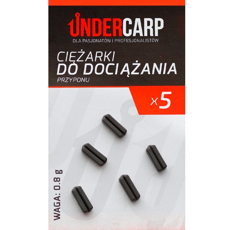 Ciężarki do dociążania przyponu 0.8 g