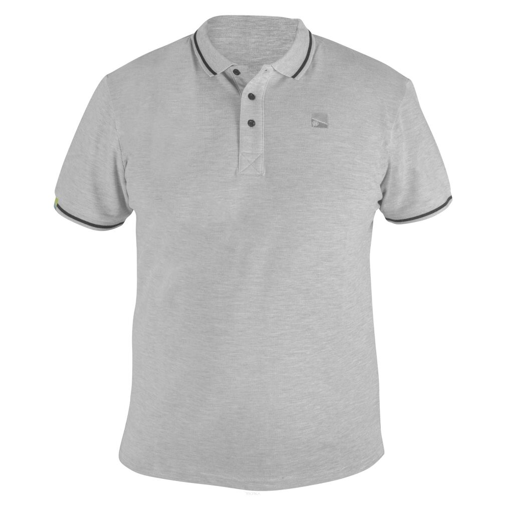 Polo Preston Grey Polo Shirt - XXL