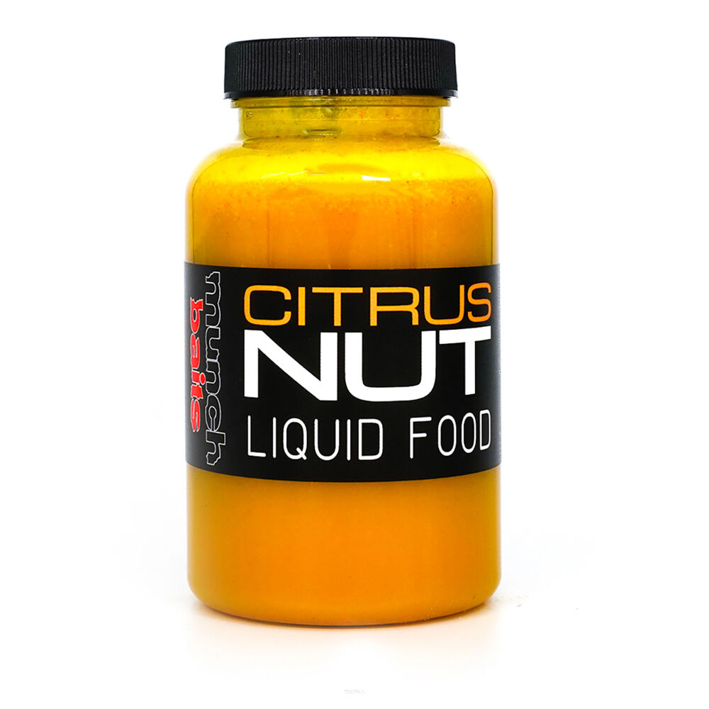Liquid Food Munch Baits - Citrus Nut 250ml