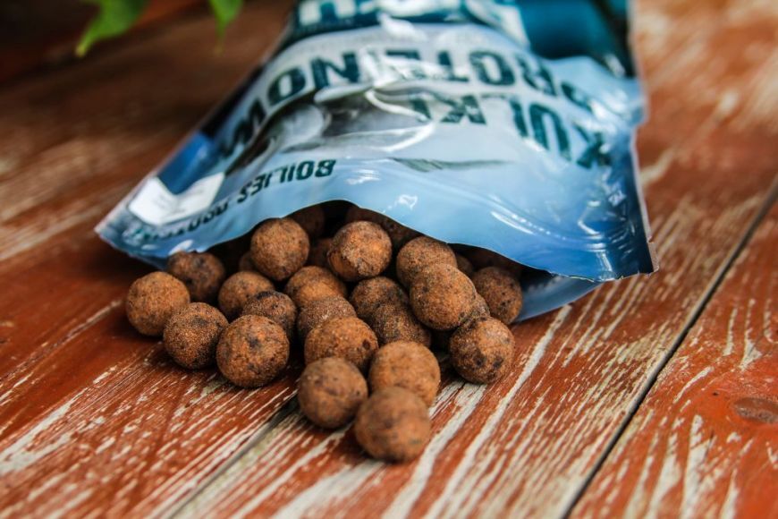 Kulki zanętowe Meus Durus 15mm 1kg - Watroba & Czosnek