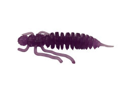 Qubi Lures Larwa Bigfatbug 5cm Purple Jelly 5szt.