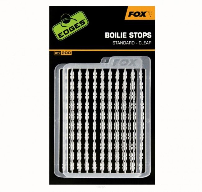 Stopery FOX Boilie Stops Standard - Clear CAC593