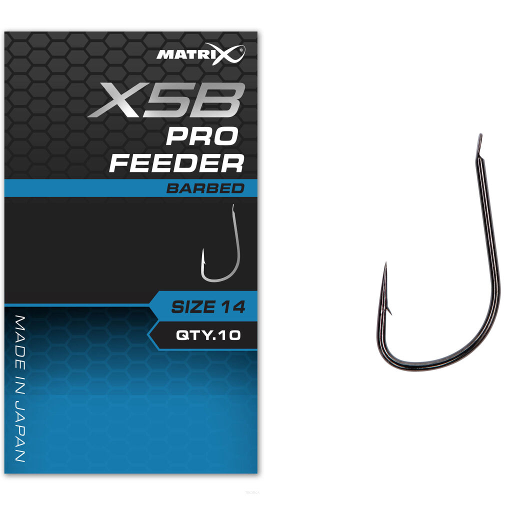 Haczyki Matrix X5B Pro Feeder Barbed - 14