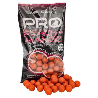 Kulki Proteinowe Starbaits Boilies Probiotic Peach&Mango 1 Kg 20mm