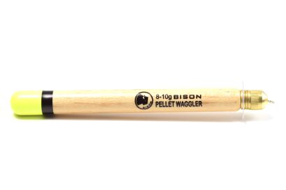 Pellet Waggler Bison 8-10g Natural - Yellow