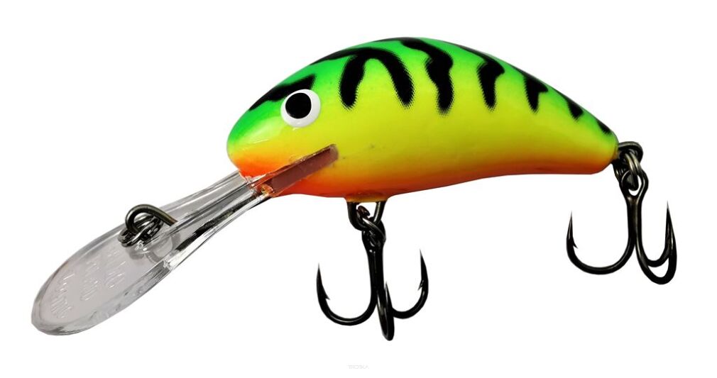 Salmo Wobler Hornet 5cm Green Tiger Floating