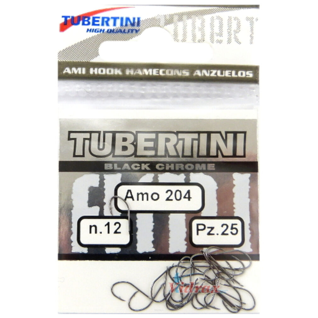 Haczyki Tubertini Serie 204 BN Barbed - 12 (25 szt.)