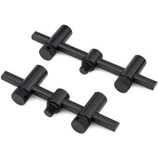 Buzz Bar Fox Black Label Slim Adjustable 2 Rod Buzz Bars 110mm - 125mm - 2