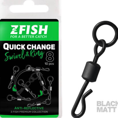 Krętliki Zfish Quick Change Swivel With Ring - 8