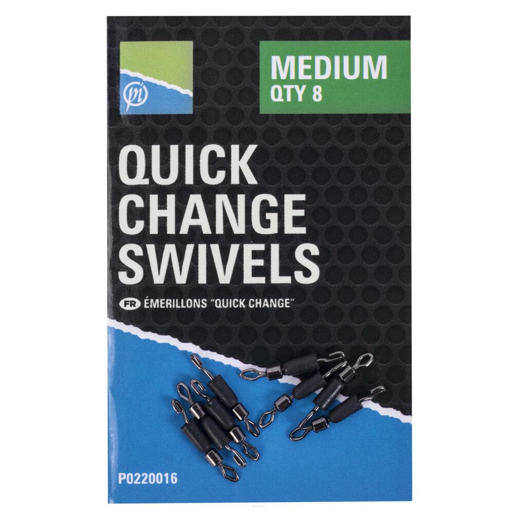 Łączniki Preston Quick Change Swivels - Medium