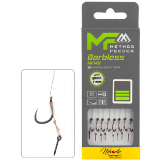 Przypony Mikado Mf Mf14 Z Igłą Hak Bez Zadziora Nr 6 / Plecionka: 0.16mm/10cm - 3