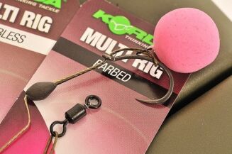 Przypon Korda Multi Rig Krank Choddy 6 Barbed Kamo 20lb 9.1kg - 3