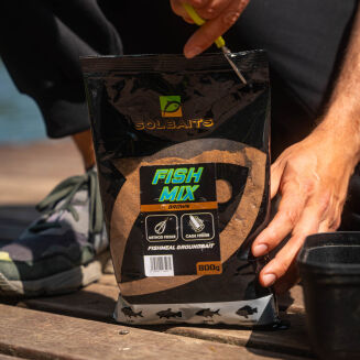 Zanęta Solbaits Fish Mix Brown 2kg - 4