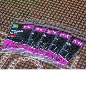 Haczyki Preston Natural N-60 - 14 - 2