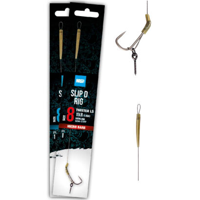 Przypon Nash Slip D Rig Barbless - 4